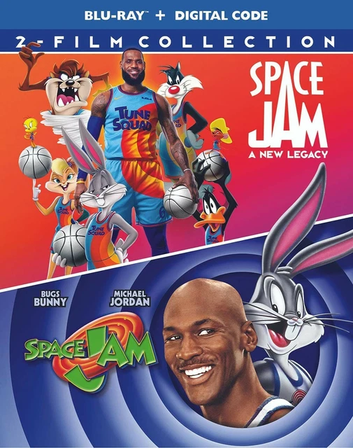 SPACE JAM A New Legacy / Space Jam (2 Disc Blu ray, 2 Film Collection