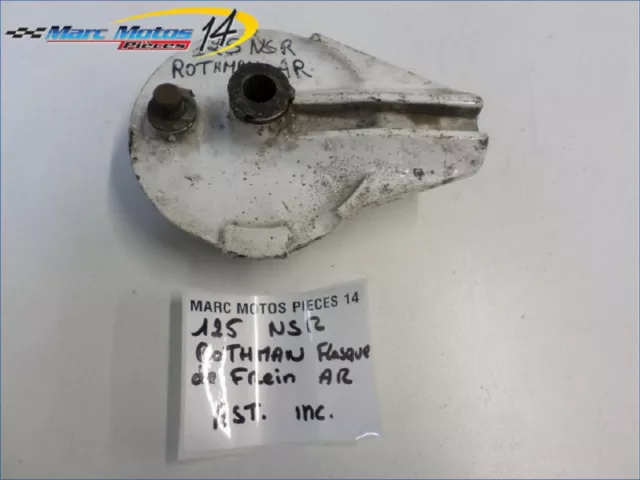 Flasque De Frein Arriere Honda 125 Nsr Rothman