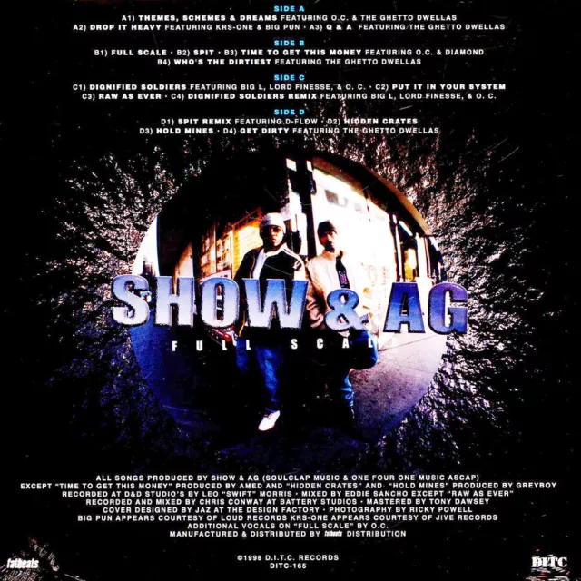 Showbiz & AG - Full Scale (Vinyl 2LP - 1998 - US - Reissue) 2