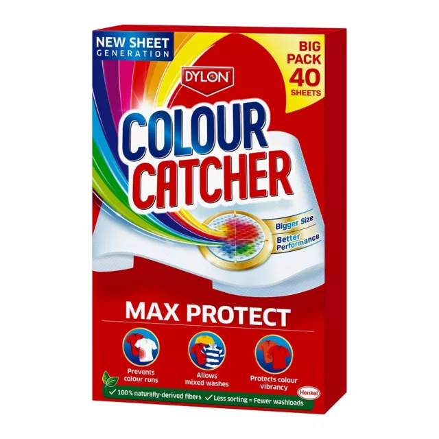 Daylon Colour Catcher Max Protect 40 Blatt verhindert Farbläufe 2