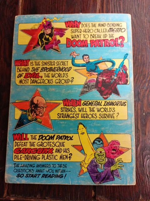 Doom Patrol - Blue Ribbon Digest Vol 3, #19 (Mar 1982)  - DC Comics 2
