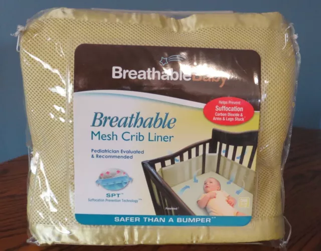 Breathable Baby Mesh Crib Liner