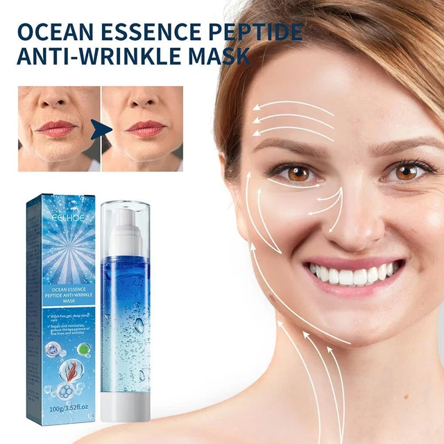 Gel reafirmante de colágeno antienvejecimiento suave desestigmatizante máscara para dormir