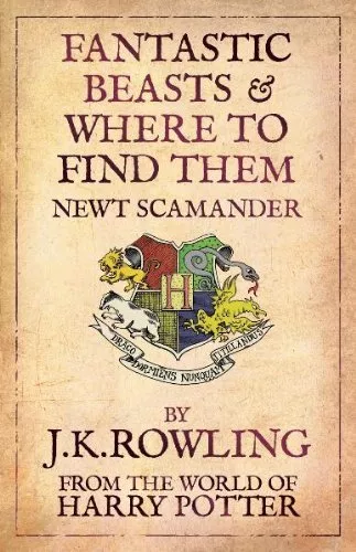 J. K. Rowling Collection 3 Books Set Fantastic Beasts and Where to Find New 3