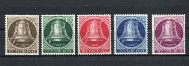 Berlin 75-79 Freiheitsglocke Klöppel Links  Satz postfrisch (9541)