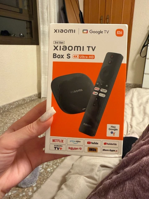XIAOMI TV BOX S 3rd Gen 4K UHD Android TV HDR10+ Google Assistant ...