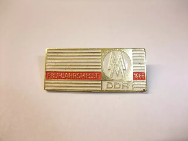 KULT DDR Abzeichen Anstecknadel Pin Plakette Orden Medaille Leipziger Messe 1966