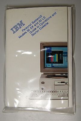 IBM IBM Personnel Système 2 Mdl 35SX & 35LS Guide & Débutant Disque Neuf en Boîte 