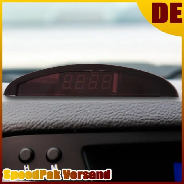 ❥ Orologio Elettronico Auto Esterno Auto Car Termometro Plastica Accessori Auto