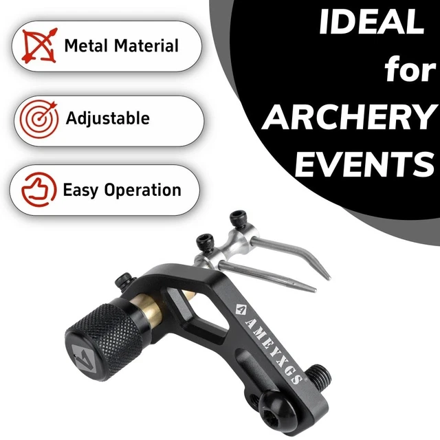 ARCHERY ARROW REST Aluminum RHLH Compound Recurve Bow Hunting Shooting ...