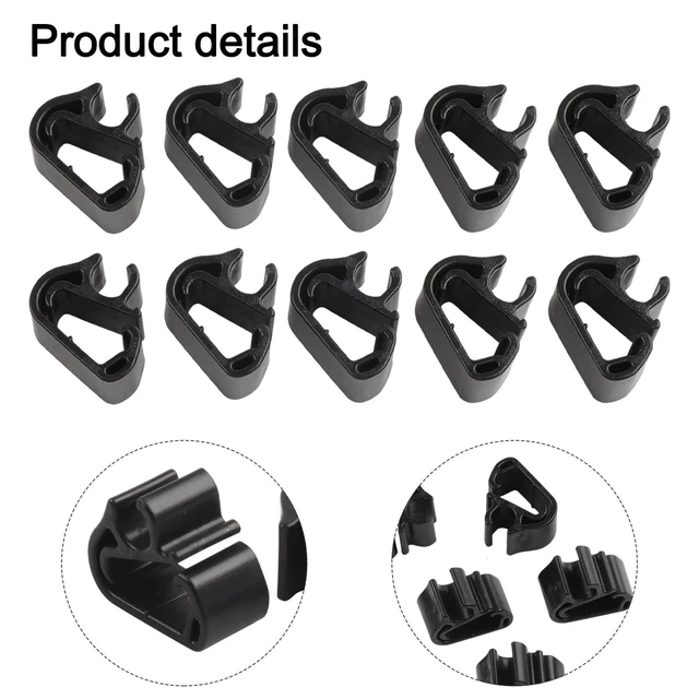 6pcs Clips Essuie Glace,Boucles Accessoires D'essuie Glace