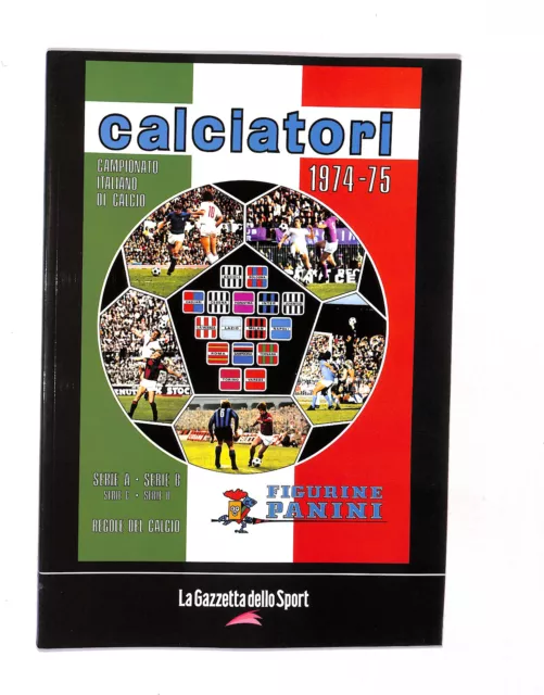 EBOND La Gazzetta dello Sport Figurine Calciatori 1974/75 Libro LI018701