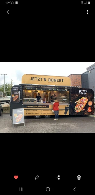 food truck, vielseitig nutzbar, positiv auffallend, Fahrt kühlung, Baujahr 2019 food truck, vielseitig nutzbar, positiv auffallend, Fahrt kühlung, Baujahr 2019