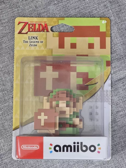 Amiibo 8-bit Link The Legend of Zelda Character Figure Amiibo 8-bit Link The Legend of Zelda Character Figure