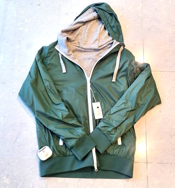 GIUBBOTTO PIUMINO SUN 68 jk121 rain nylon jacket verde EUR 109,00