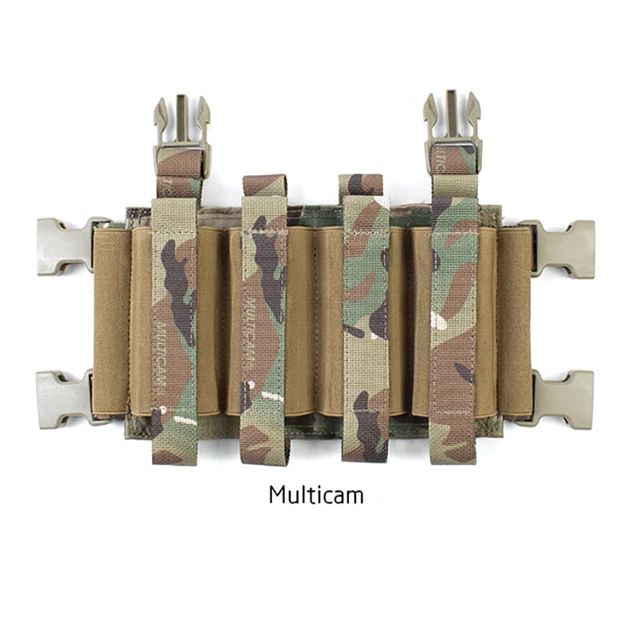 PEW Tactical Quadruple Mag Poch Panneau rabat pour LV119 MK3 MK4 JPC2.0 Elastic