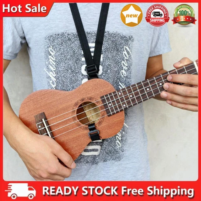 Verstellbare Nylon Neck Strap Sling mit Haken für Ukulele Gitarre Mandoline