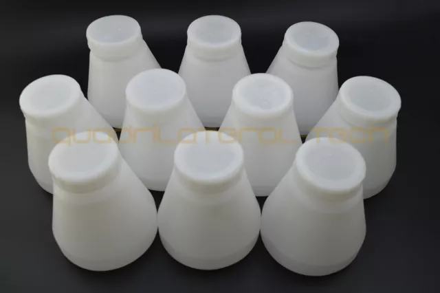 10PCS Electrostatic Sprayer Hopper Cup Bottle For Powder Coating Spray Gun 02/03