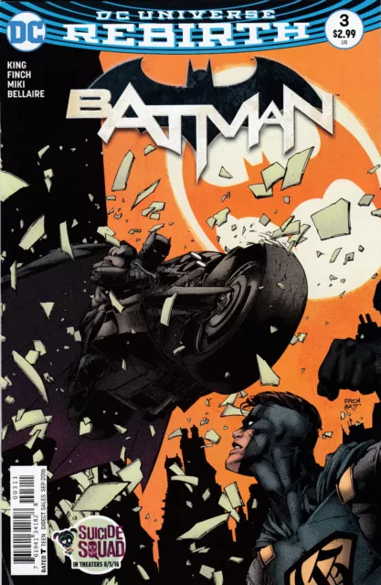 Batman (2016 Series) #3  2016 DC US Comic Batman Rebirth