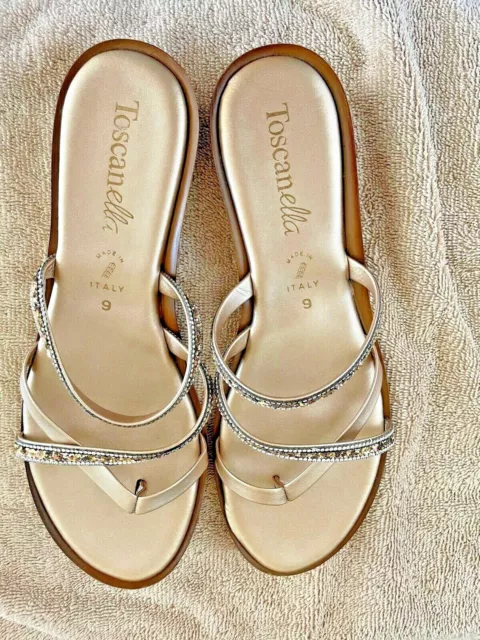 Toscanella discount silver sandals