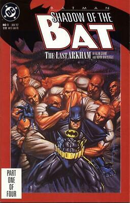 BATMAN SHADOW OF THE BAT #1 VF, Norm Breyfogle Direct DC Comics 1992 Stock Image