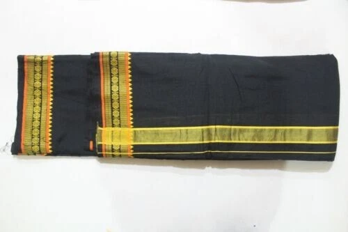 Indian Pure Cotton Lungi Or Dhoti For Men /Women Banaras Durable Gift For Puja