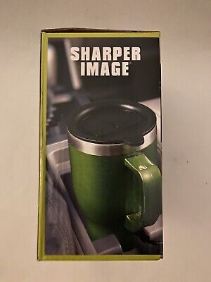 Stainless Steel Heated Travel 14OZ. Mug 12V DC Adapter Plug Included Brand New!! 2