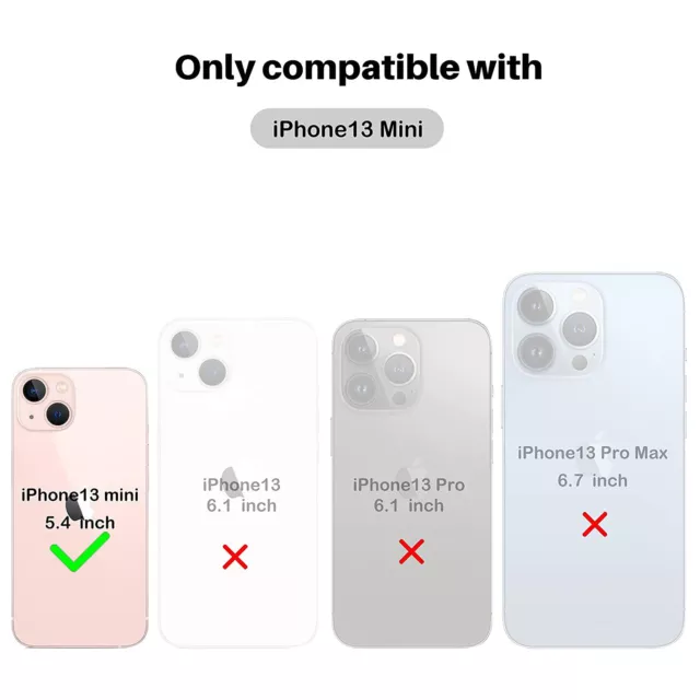 Flüssiges Silikon stoßfeste Hülle für iPhone 13 Mini Luxus weiche Handyhülle Neu 3