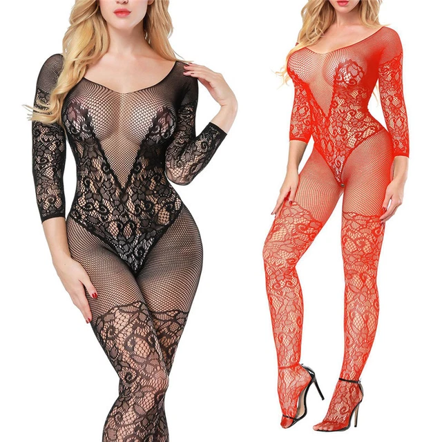 Lingerie sexy babydoll orsacchiotto cravatta da notte body body stocking DSWR