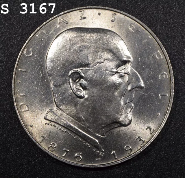 1933 Austria Silver Two Schilling "Gem BU" *Free S/H After 1st Item*