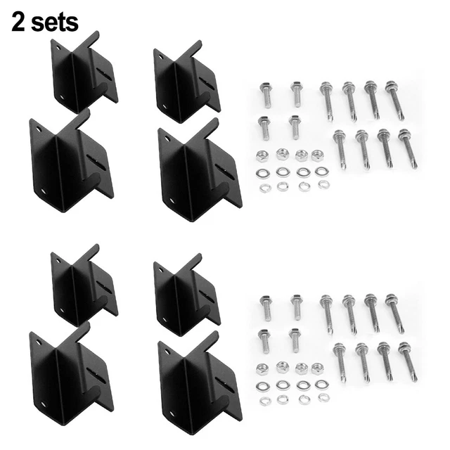 50 Pezzi Supporti Angolo Retto Mensole Staffe Angolari In Metallo - Foto 9