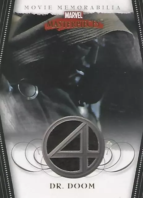 Marvel Masterpieces 2: FF5 Black Patterned "Dr Doom" Memorabilia Costume Card