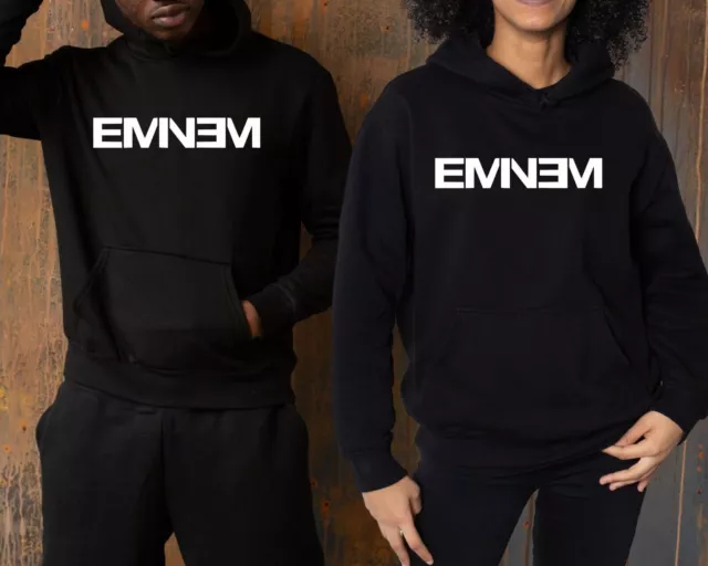 EMINEM HOODIE SLIM Shady HIP HOP Rap Records Cotton Hooded Jumper Sweatshirt Top 16.99 PicClick UK