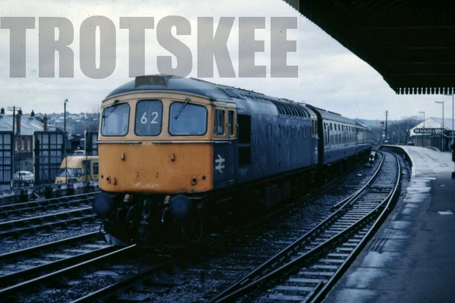 35MM SLIDE BR British Railways Diesel Loco Class 33 33008 Salisbury ...