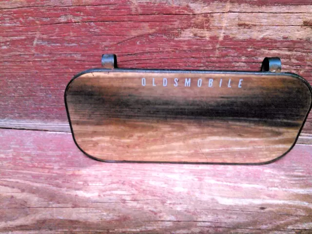 Antique Oldsmobile Clip on  Vanity Mirror