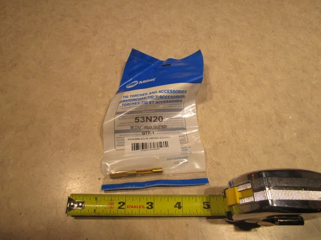 Miller Weldcraft 53N20 Wrench Collet Body, S0574