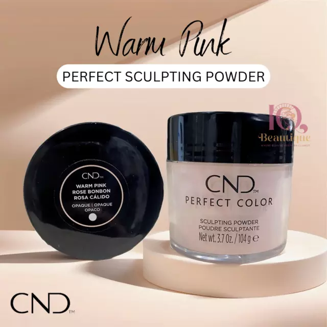 CND Creative Nail Powder Perfect WARM PINK - Opaque 3.7oz/104g  for Ombre P/W