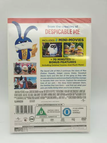 The Secret Life of Pets 2 DVD Animation & Anime (2019) Chris Renaud New 2