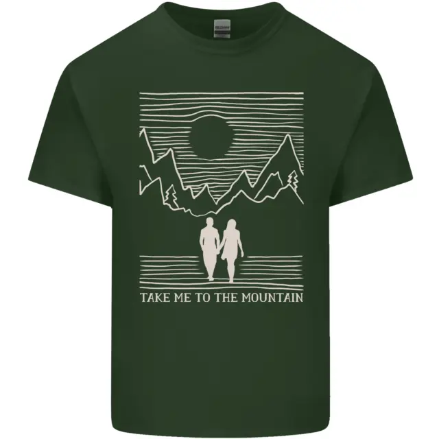 T-shirt top Take Me to the Mountains trekking escursionismo da uomo cotone 9