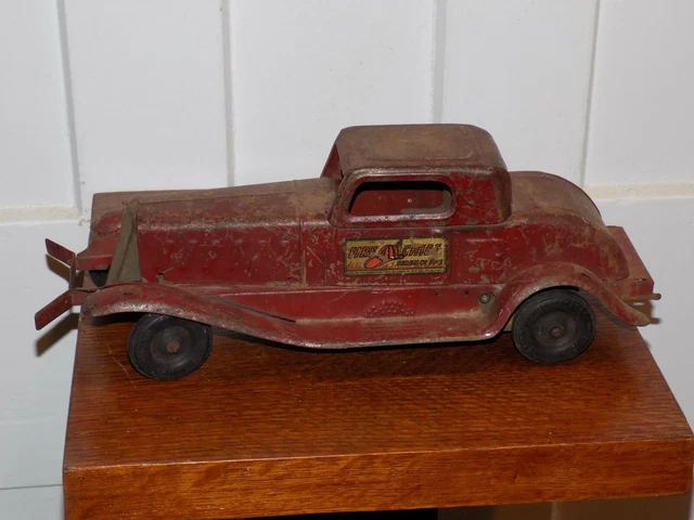 Vintage Girard Fire Chief Siren Coupe Dark Red Model WKS, INC. New