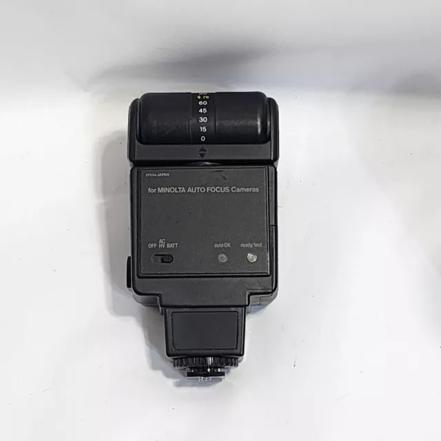 SUNPAK Auto 433AF Thyristor Shoe Mount Flash for Minolta SLR AF cameras 2