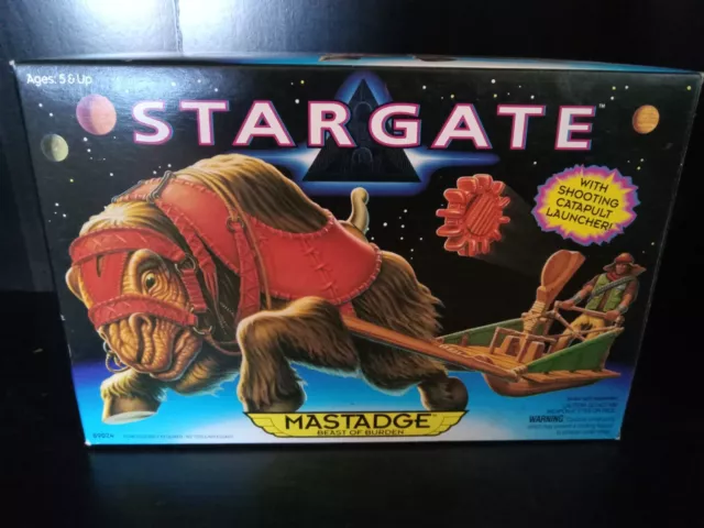 NEW 1994 Stargate Mastadge Beast of Burden Toy Figure, Hasbro 1994