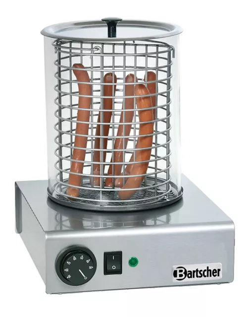 Hot-Dog-Gerät Wurstwärmer Bockwurstwärmer Bartscher Würstchenwärmer A120401