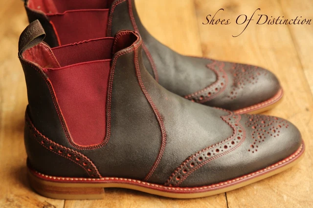 Loake hoskins dark brown sales