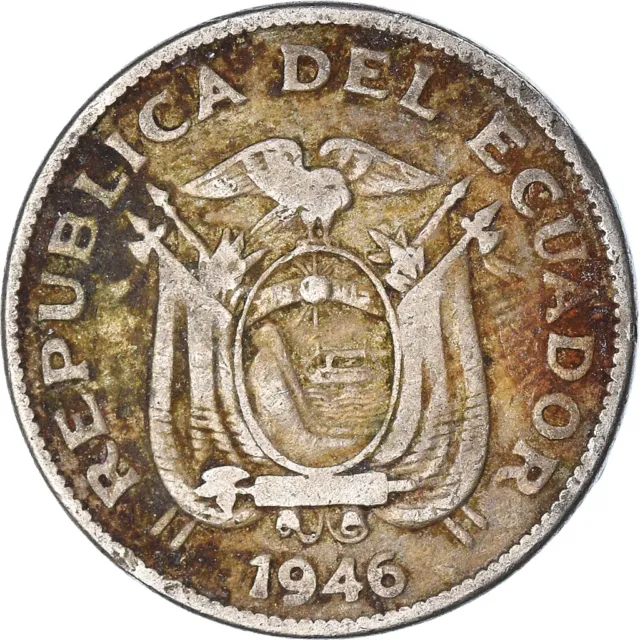 [#1058924] Coin, Ecuador, 20 Centavos, 1946