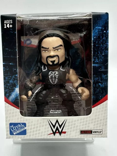 Loyal Subjects WWE Wrestling Wave 1 Roman Reigns Black With Chair Vinyl Figure