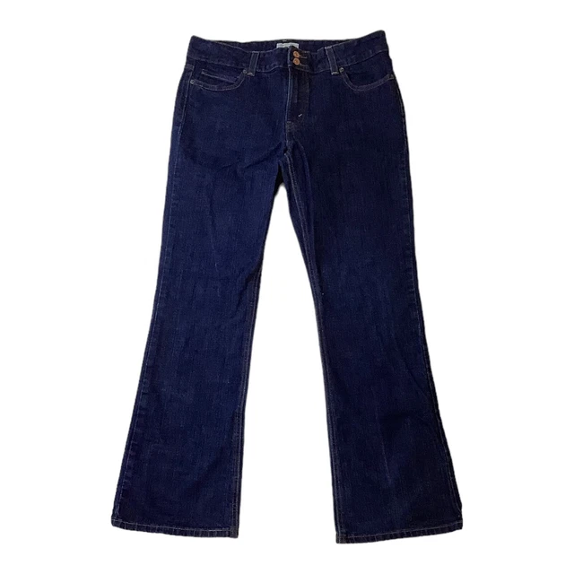 LEVIS 526 SLENDER Bootcut Blue Denim High Rise Jeans Womens Size