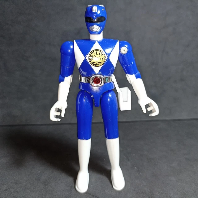 MIGHTY MORPHIN POWER Rangers_Blue Ranger_Figure_ 1993_Bandai_Billy ...