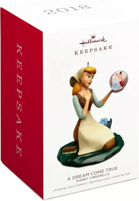 2018 Disney Cinderella A Dream Come True Hallmark Keepsake Ornament