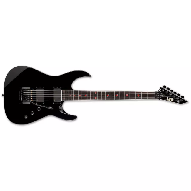 ESP LTD Jeff Hanneman JH-600 CTM Guitar, Macassar Ebony Fretboard, Black